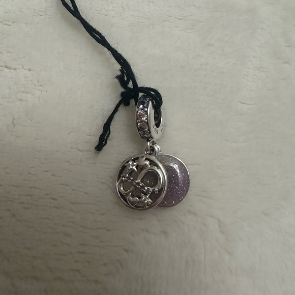 PANDORA - GALAXY/ INFINITY CHARM - I LOVE YOU TO INFINITY AND BEYOND - NWT - Picture 3 of 6